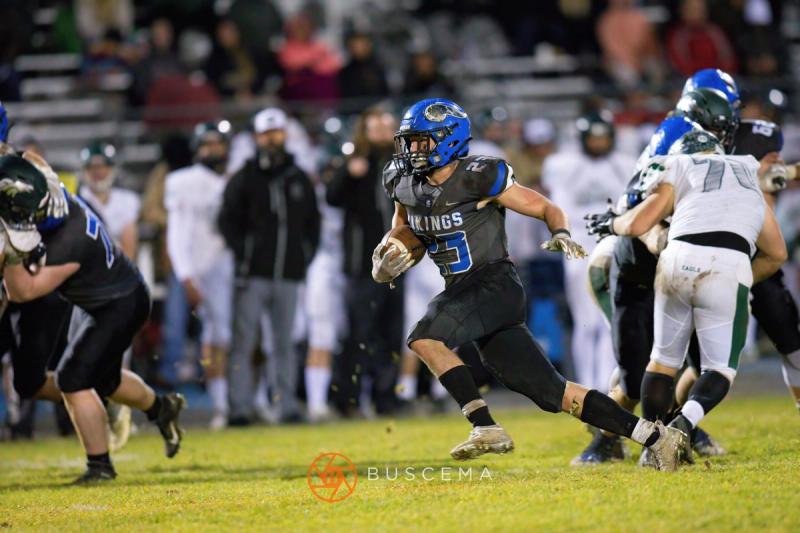 Coeur d'Alene Vikings vs Eagle Mustangs Varsity Football 5A Quarterfinal Playoffs photo 39