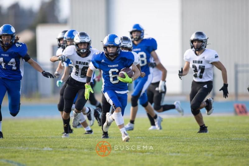 Coeur D’Alene Vikings JV Football vs Union Titans photo 26