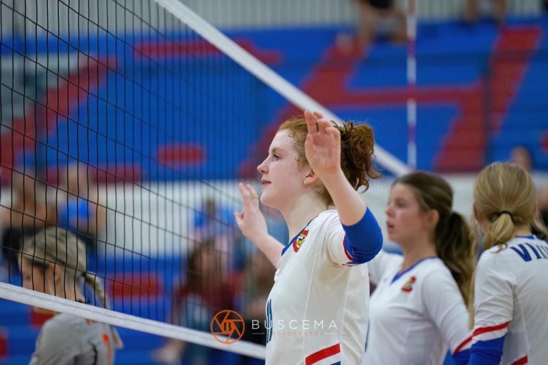 Coeur d'Alene Vikings JV Volleyball vs Post Falls Trojans 9/6/22 photo 25