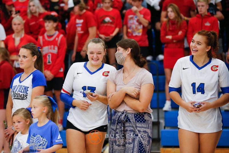 Lakeland @ Coeur d'Alene Girls Volleyball photo 20