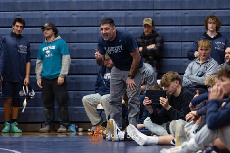 Varsity Wrestling Meet Coeur d'Alene, Lake City, Lakeland, Kellogg 12/13/23 photo 20