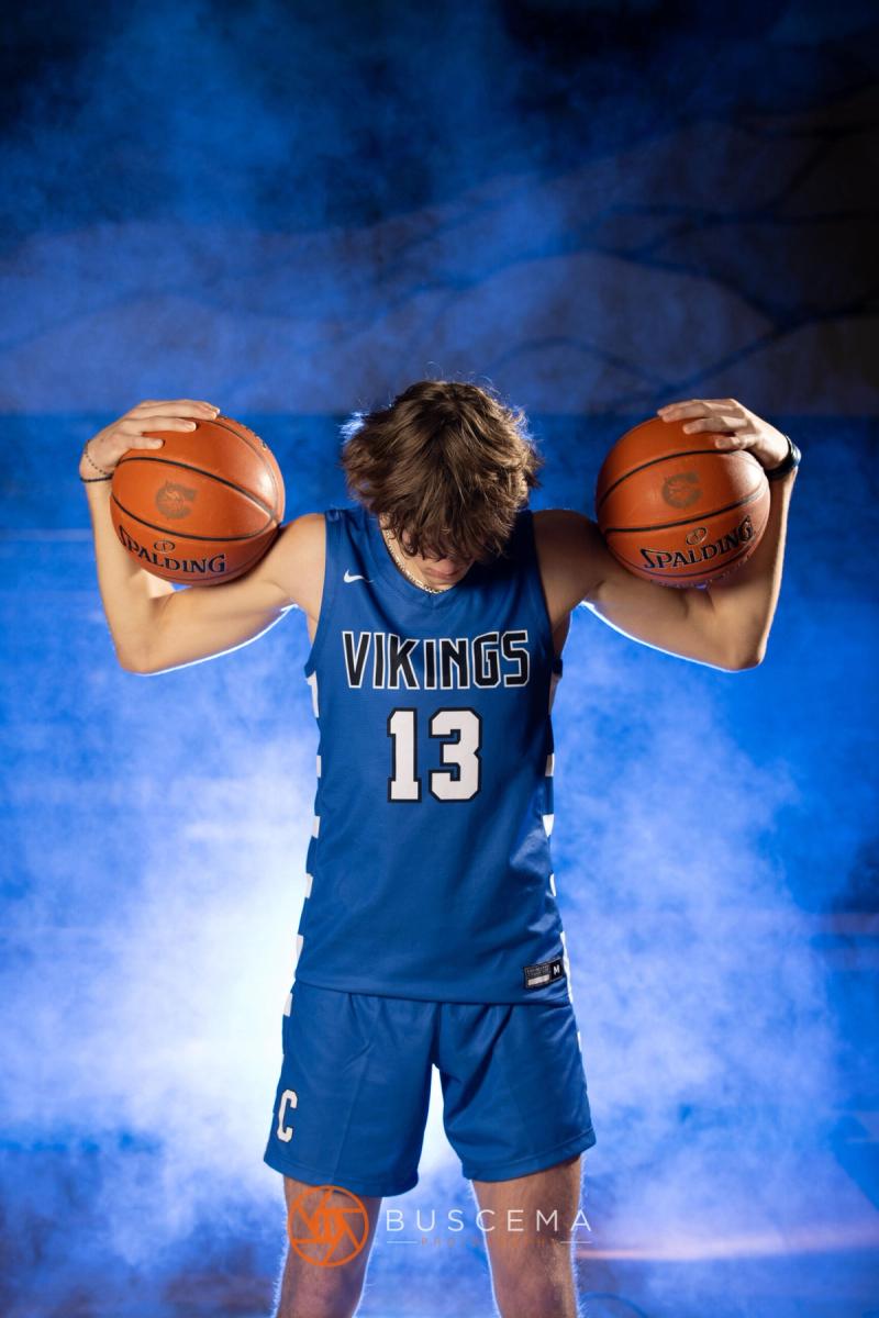 Coeur d'Alene Vikings Boy's Basketball 2022 Media Day photo 32