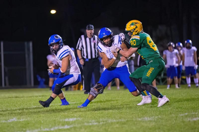 Coeur d’Alene Vikings Football @ Lakeland Hawks Football photo 28