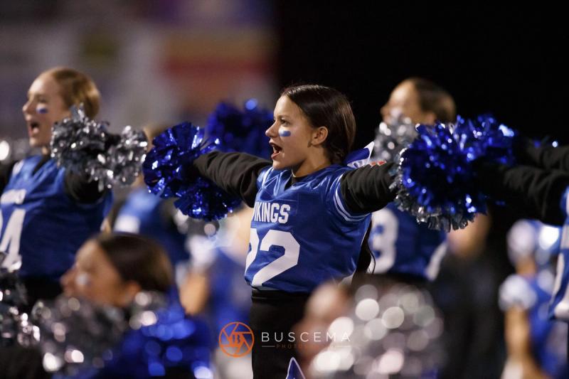 Coeur d'Alene Vikings Varsity Football vs Post Falls Trojans Homecoming photo 18