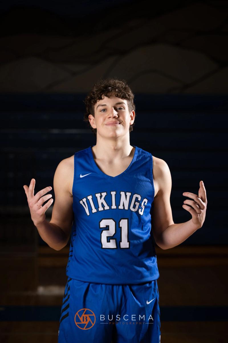 Coeur d'Alene Vikings Boy's Basketball 2022 Media Day photo 18