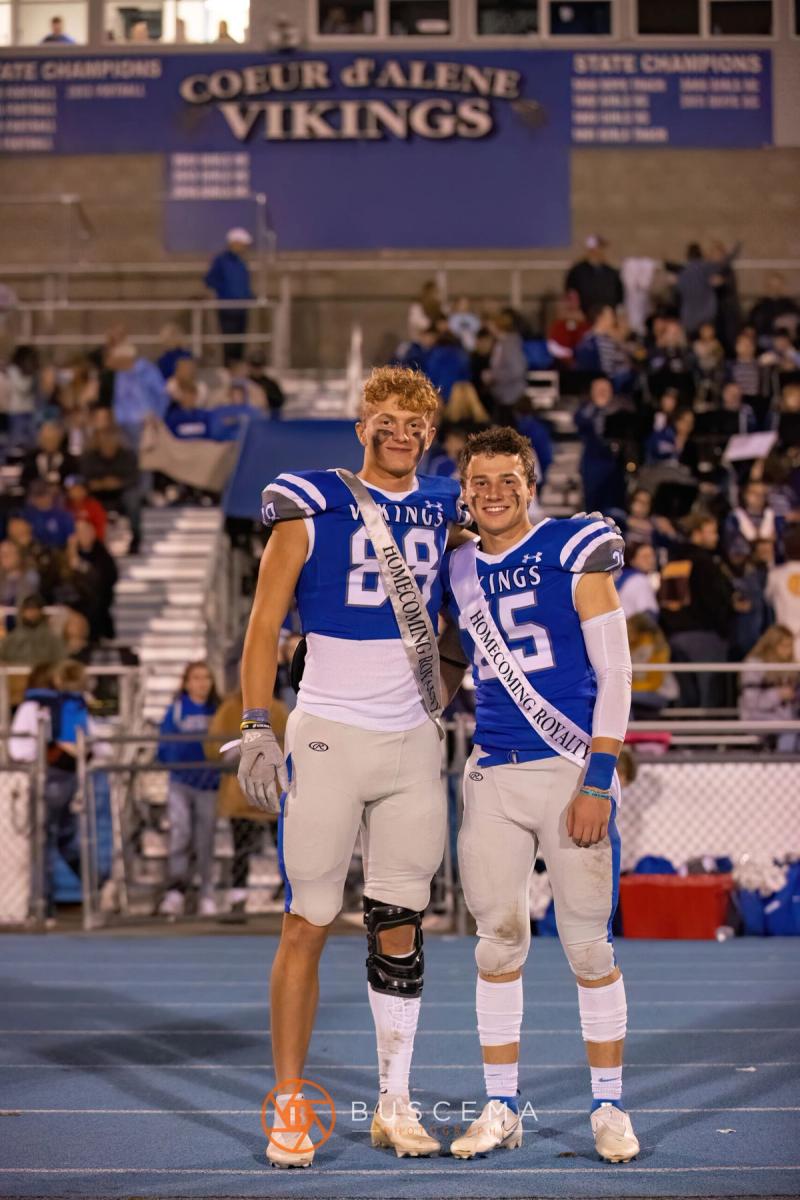Coeur d’Alene Vikings Varsity Football vs Union Titans photo 40