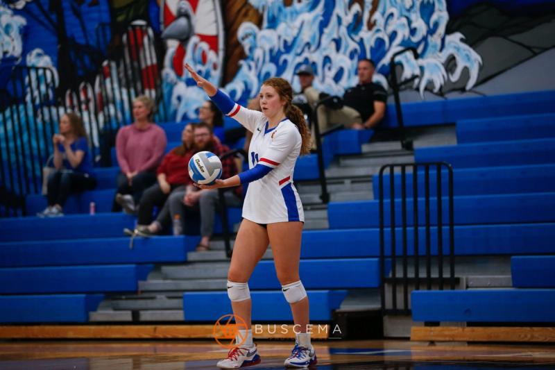 Lakeland @ Coeur d'Alene Girls Volleyball photo 61
