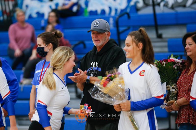 Lakeland @ Coeur d'Alene Girls Volleyball photo 24