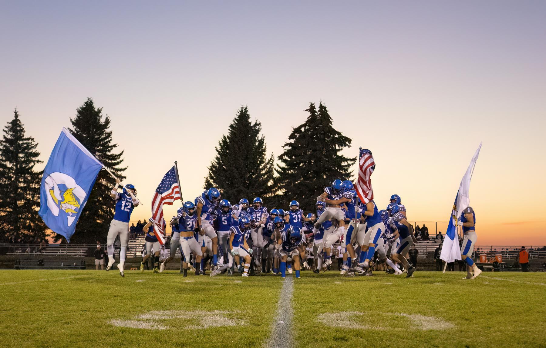 Coeur d’Alene Vikings Varsity Football vs Union Titans