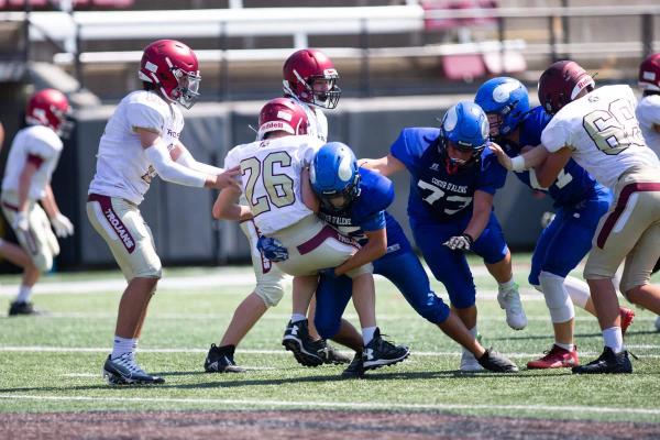 Coeur d'Alene Vikings Freshman Football vs Rigby at the University of Montana 8/19/22.