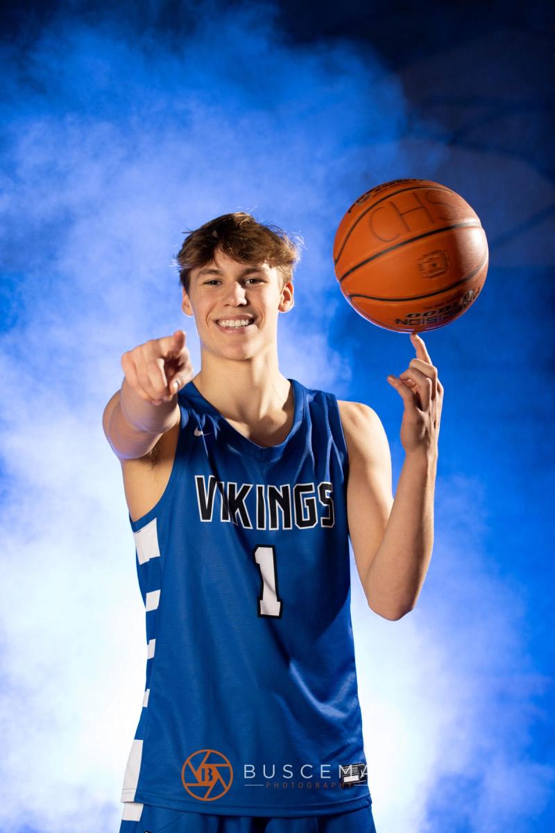 Coeur d'Alene Vikings Boy's Basketball 2022 Media Day photo 28