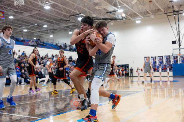Post Falls Trojans @ Coeur d'Alene Vikings Boy's Varsity Basketball