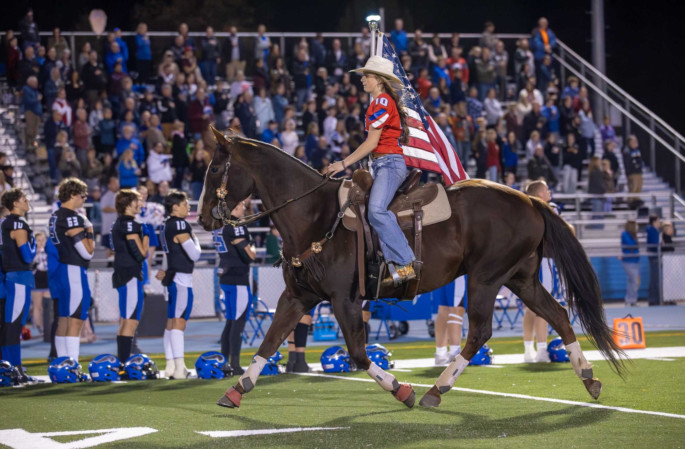 Coeur d'Alene vs Post Falls Varsity Football Homecoming 10/13/23