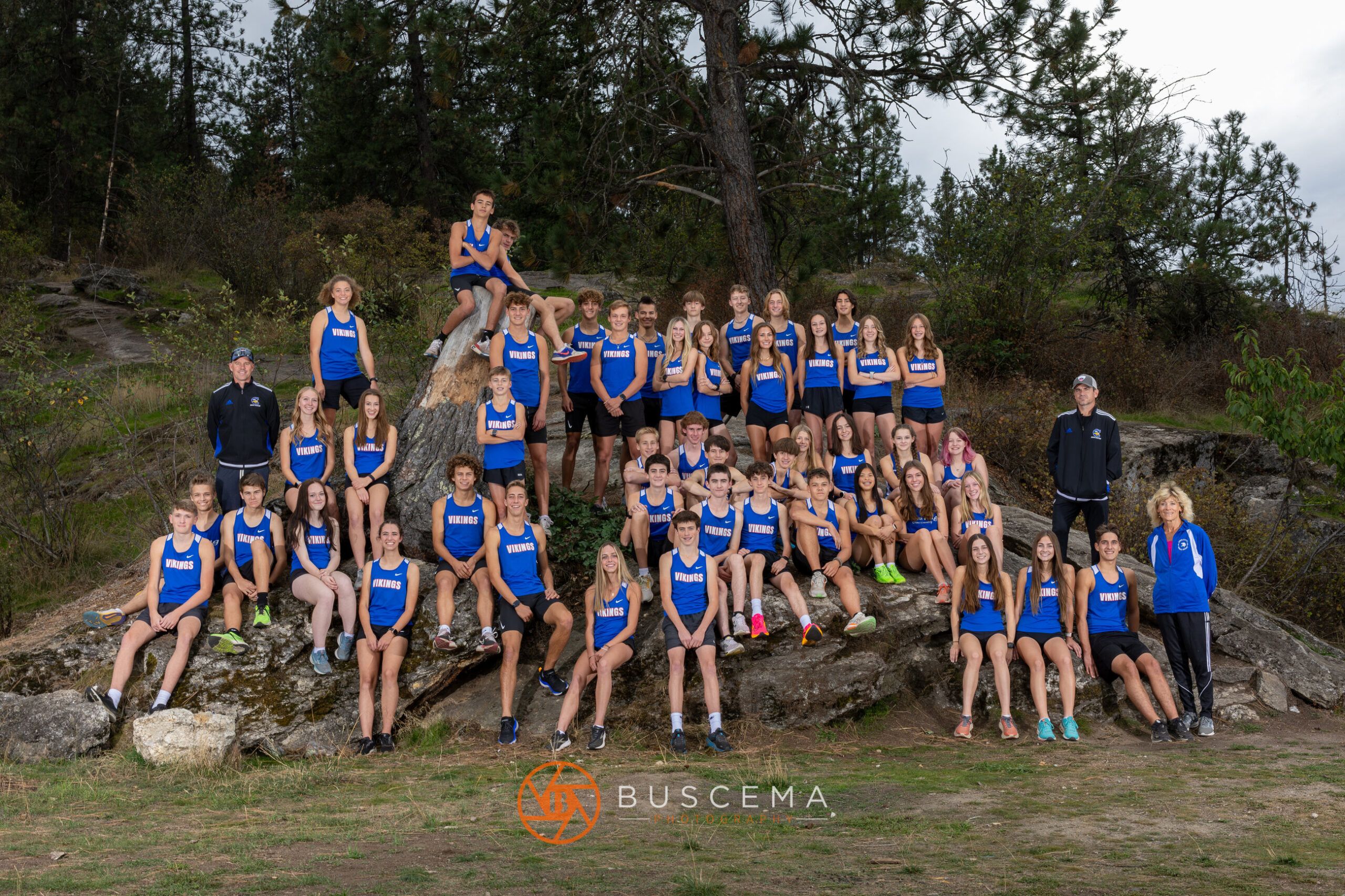 Coeur d'Alene Vikings Cross Country Team Photos 2023