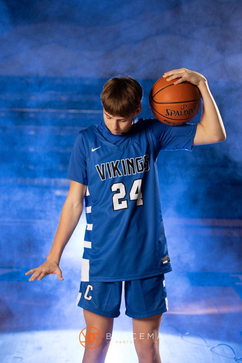 Coeur d'Alene Vikings Boy's Basketball 2022 Media Day photo 37