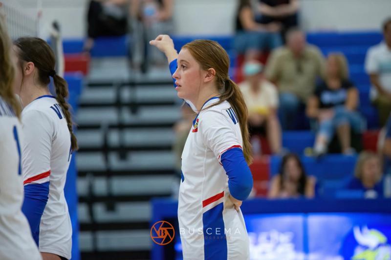 Coeur d'Alene Vikings JV Volleyball vs Post Falls Trojans 9/6/22 photo 13