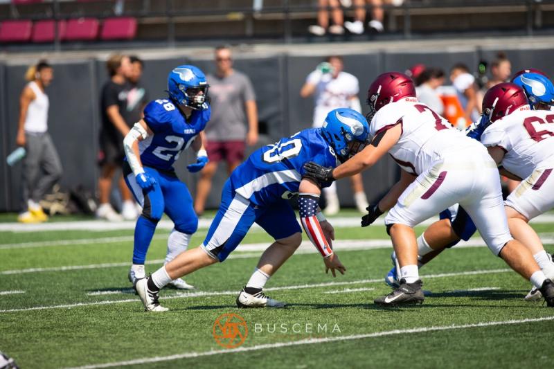Coeur d'Alene Vikings JV Football vs Rigby at the University of Montana 8/19/22. photo 8