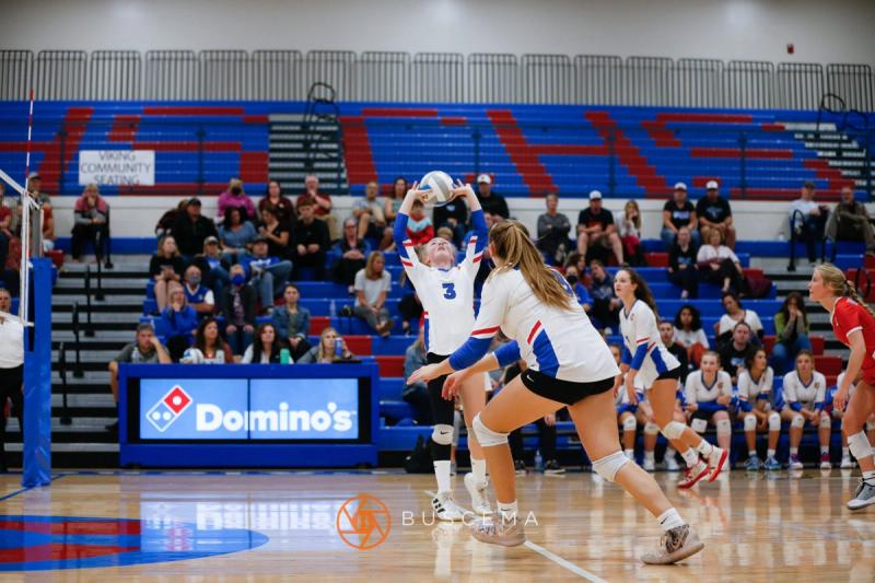 Lakeland @ Coeur d'Alene Girls Volleyball photo 55