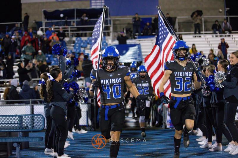 Coeur d'Alene Vikings vs Eagle Mustangs Varsity Football 5A Quarterfinal Playoffs photo 2