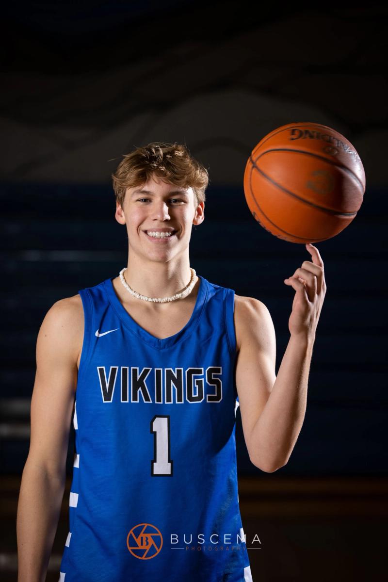 Coeur d'Alene Vikings Boy's Basketball 2022 Media Day photo 23