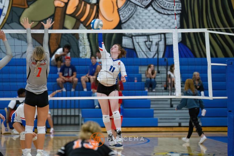 Coeur d'Alene Vikings JV Volleyball vs Post Falls Trojans 9/6/22 photo 40