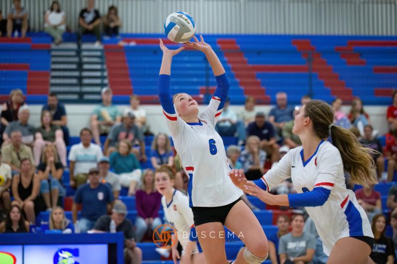 Coeur d'Alene Vikings JV Volleyball vs Post Falls Trojans 9/6/22 photo 66