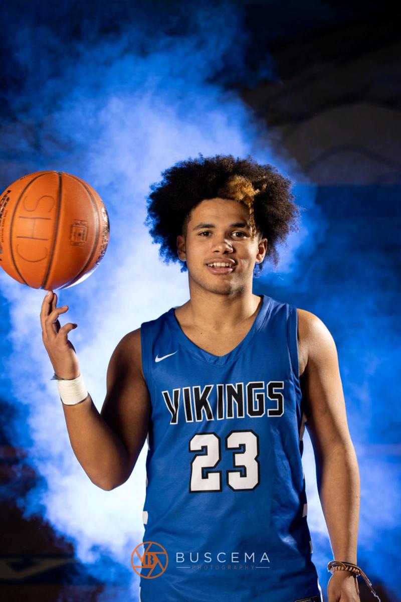 Coeur d'Alene Vikings Boy's Basketball 2022 Media Day photo 27