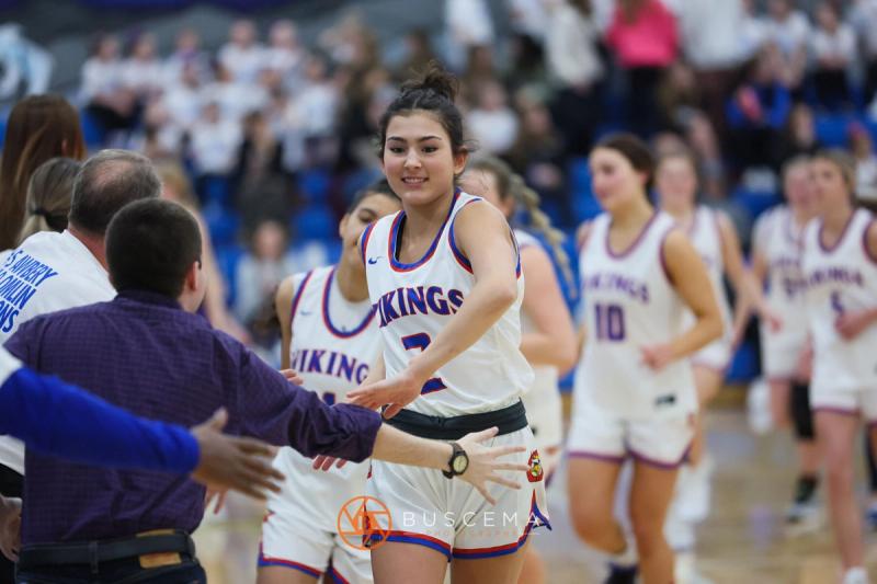 Lewiston @ Coeur d'Alene Girl's Varsity Basketball photo 8
