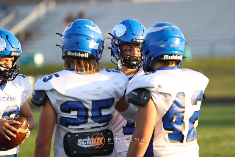 Coeur d’Alene Vikings @ Lake City Timberwolves JV Football photo 1
