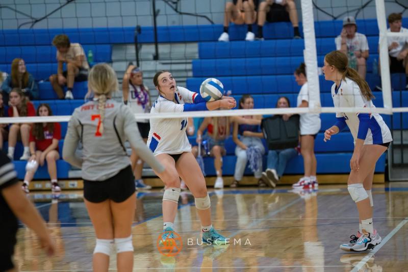Coeur d'Alene Vikings JV Volleyball vs Post Falls Trojans 9/6/22 photo 52