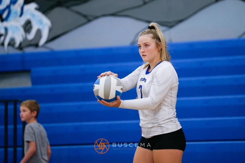 Lakeland @ Coeur d'Alene Girls JV Volleyball photo 9