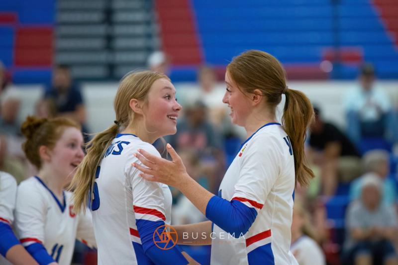 Coeur d'Alene Vikings JV Volleyball vs Post Falls Trojans 9/6/22 photo 72