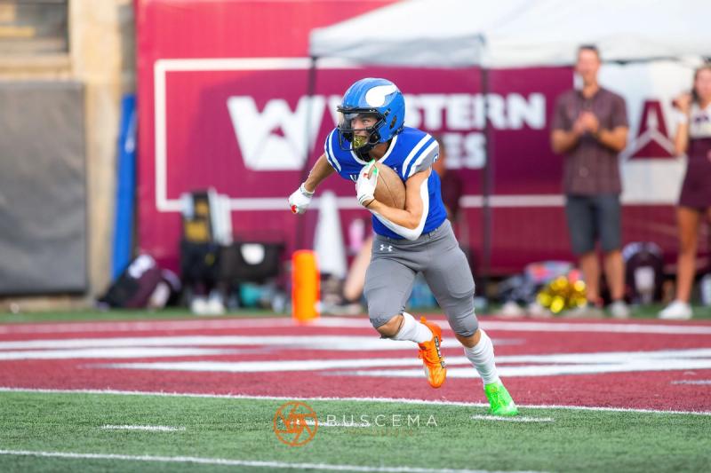 Coeur d'Alene Vikings Varsity Football vs Rigby at the University of Montana 8/19/22. photo 16