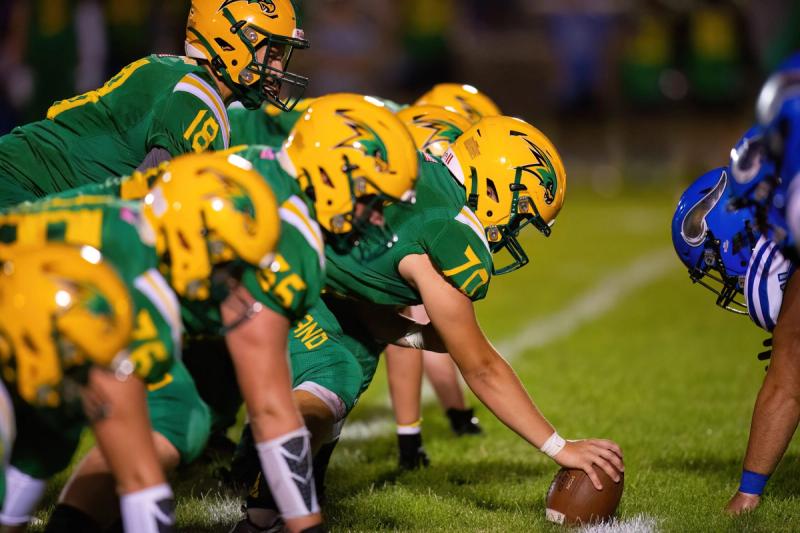 Coeur d’Alene Vikings Football @ Lakeland Hawks Football photo 13