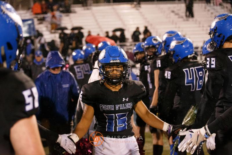 Lewiston @ Coeur d'Alene Football Senior Night photo 5