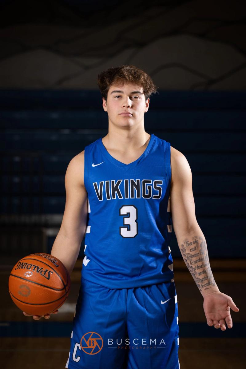 Coeur d'Alene Vikings Boy's Basketball 2022 Media Day photo 22