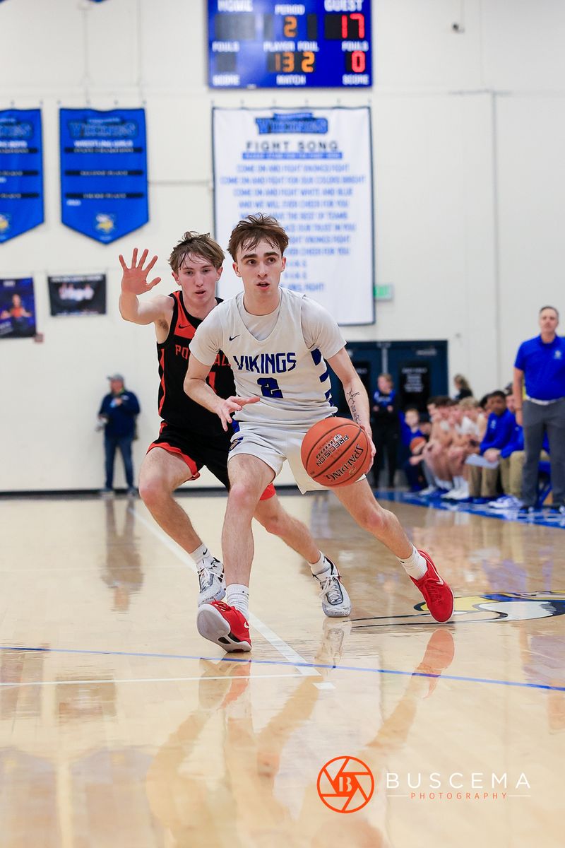 Post Falls @ Coeur d'Alene Boy's Basketball photo 13