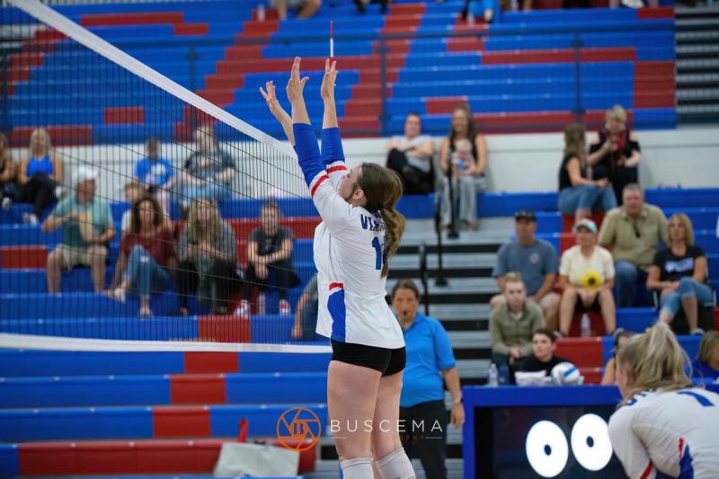 Coeur d'Alene Vikings JV Volleyball vs Post Falls Trojans 9/6/22 photo 15