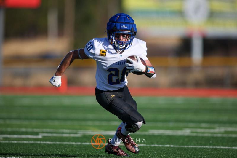 Carey @ Coeur du Christ Academy 1A Football Quarterfinals photo 21