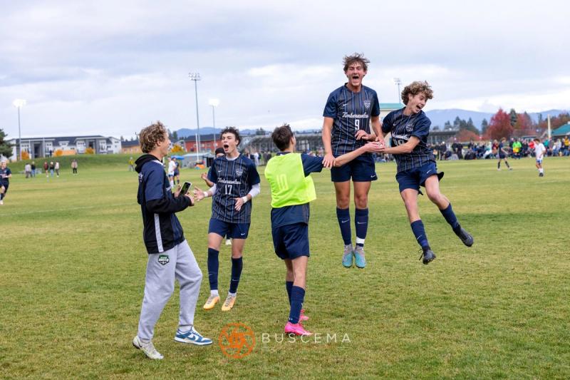 Coeur d'Alene @ Lake City Boy's Varsity Soccer - 5A Regionals photo 23