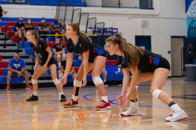 Lewiston @ Coeur d'Alene Volleyball photo 3