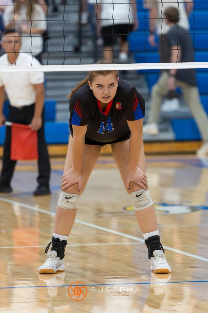 Coeur d'Alene Vikings vs Post Falls Trojans Girl's Volleyball 10/17/23 photo 14