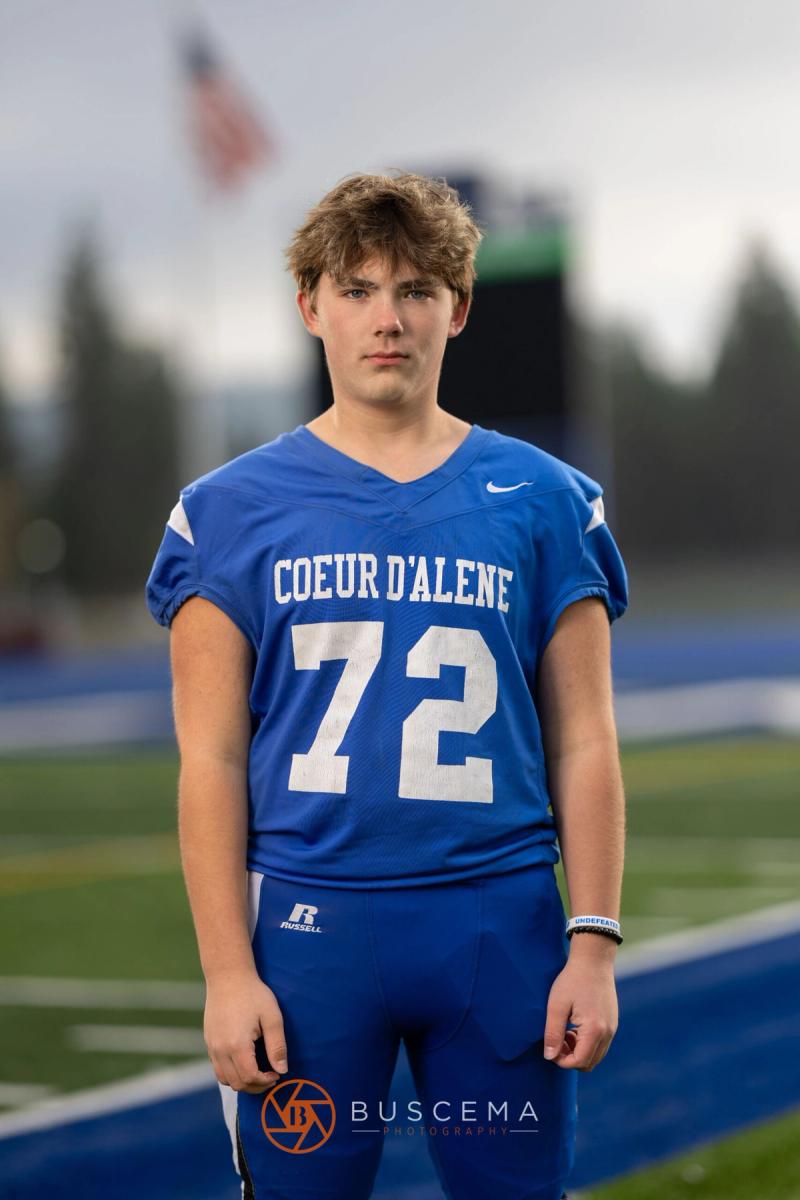 Coeur d'Alene 2025 Football Team Photos photo 20