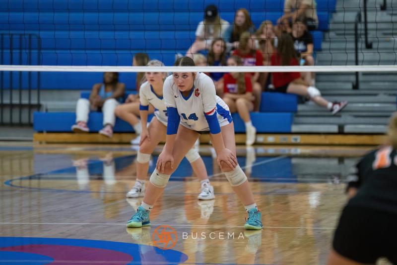Coeur d'Alene Vikings JV Volleyball vs Post Falls Trojans 9/6/22 photo 47