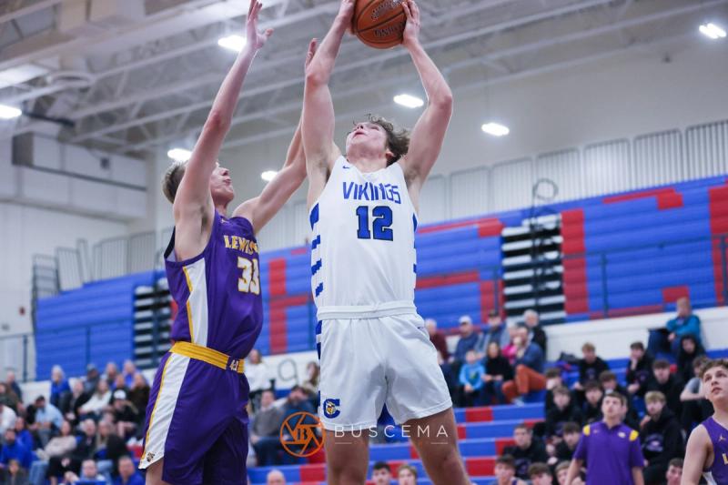 Lewiston @ Coeur d'Alene Boy's Varsity Basketball photo 6