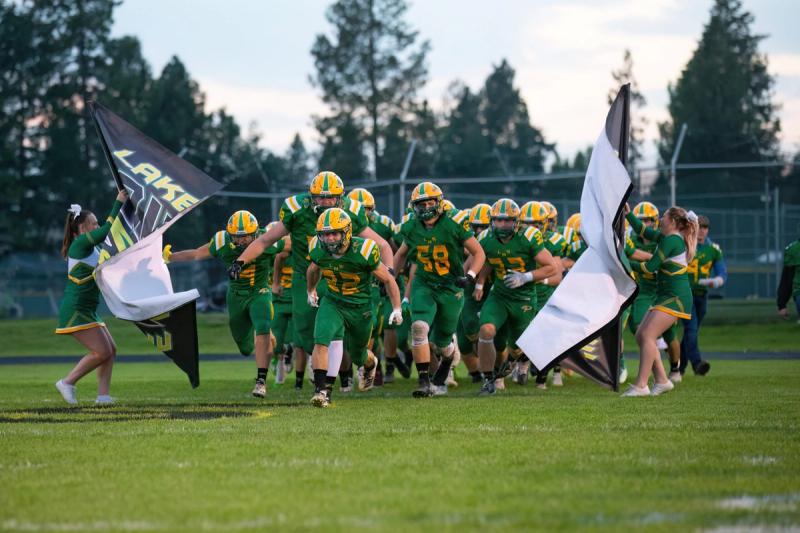 Coeur d’Alene Vikings Football @ Lakeland Hawks Football photo 7