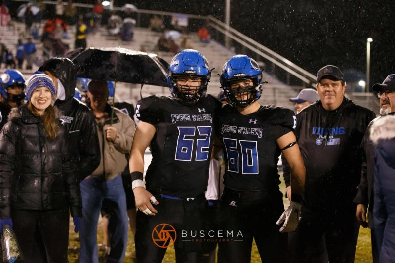 Lewiston @ Coeur d'Alene Football Senior Night photo 7