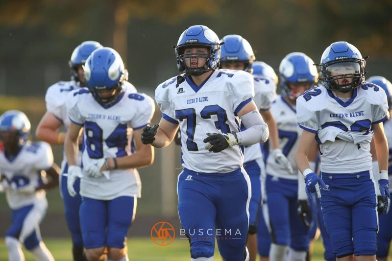 Coeur d’Alene Vikings @ Lake City Timberwolves JV Football photo 2