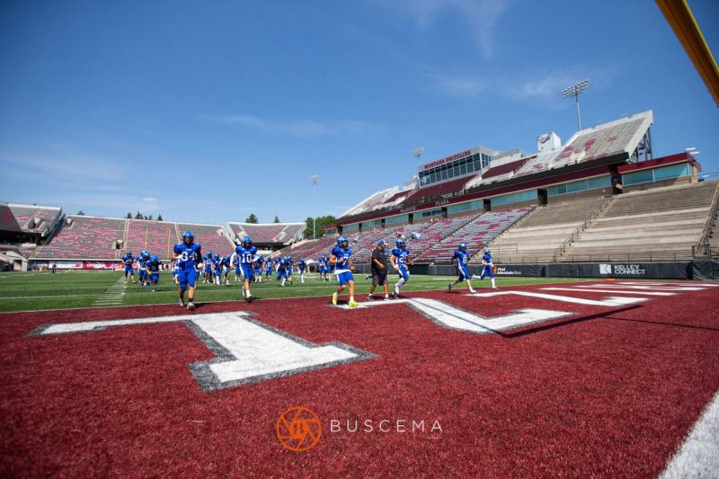 Coeur d'Alene Vikings JV Football vs Rigby at the University of Montana 8/19/22. photo 5