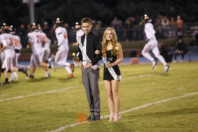 Coeur d'Alene Vikings Varsity Football vs Post Falls Trojans Homecoming photo 14